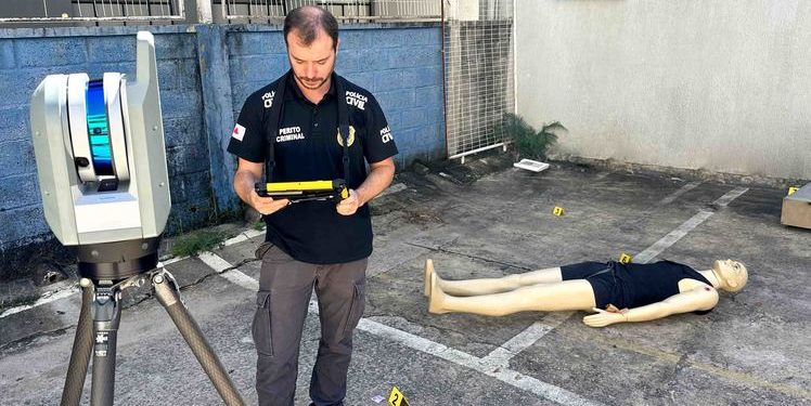 Tecnologia 3D mapeia cenas de crimes e auxilia Polícia Civil de Minas a desvendar casos.