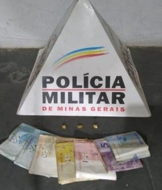 PM prende homem por tráfico de drogas no bairro São Geraldo.