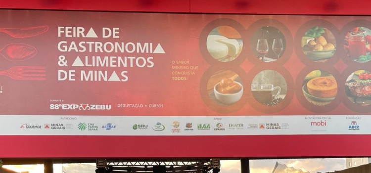 Emater dá destaque à agricultura familiar com feira gastronômica durante a Expozebu, em Uberaba.