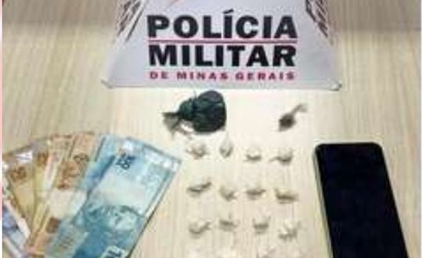 Mulher é presa por tráfico de drogas no bairro Dom Bosco.