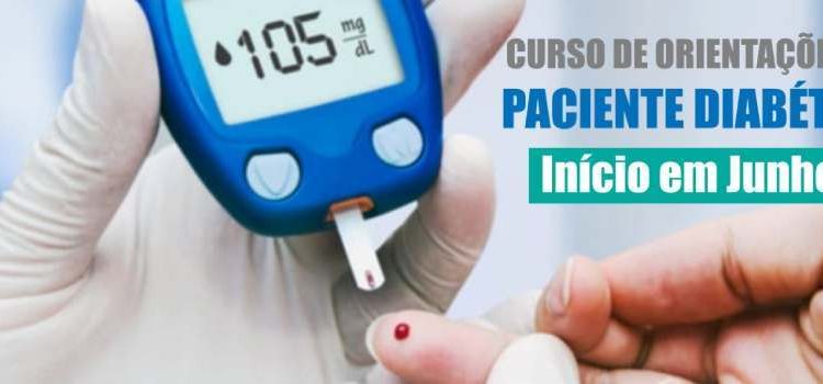 Ipsemg irá promover curso de orientação ao paciente diabético.