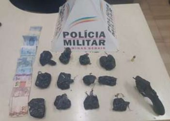 Adolescente é apreendido com drogas e munição no Bairro Bom Pastor.
