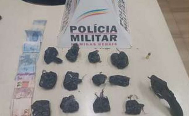 Adolescente é apreendido com drogas e munição no Bairro Bom Pastor.