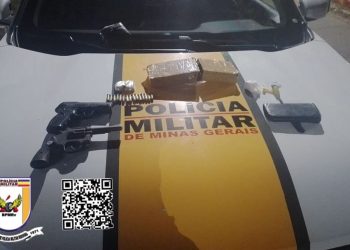 Homem é preso por tráfico de drogas, porte ilegal de arma e condução sob influência de drogas na BR-265.