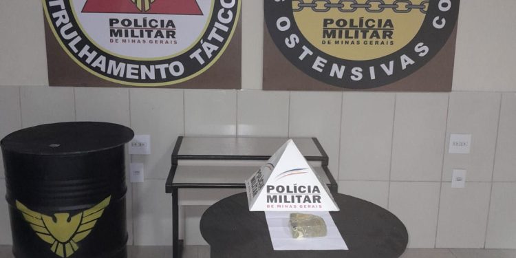 Apreensão de drogas.