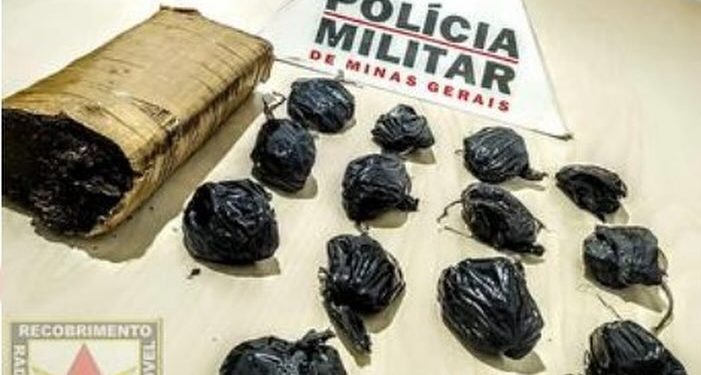 Jovem de 22 anos é preso por tráfico de drogas no bairro Lombão.