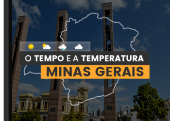 Previsão do tempo para Minas Gerais nesta quarta-feira, 25 de setembro