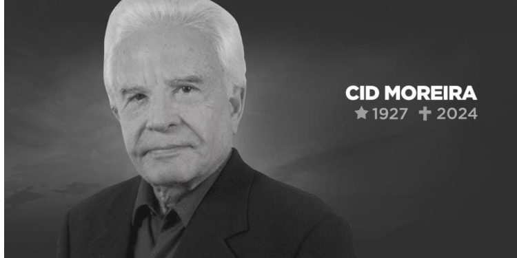 APRESENTADOR CID MOREIRA FALECE NA MANHÃ DESTA QUINTA-FEIRA