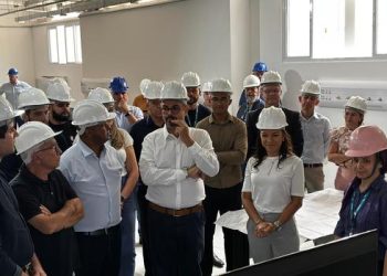 Governo de Minas vistoria obra de ampliação de dez leitos de UTI em Barbacena