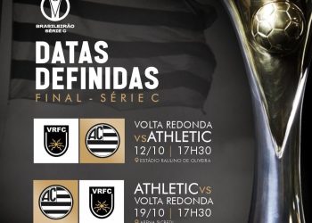 O Athletic Club vai disputar a final da Série C contra o Volta Redonda, líder do outro grupo na segunda fase.