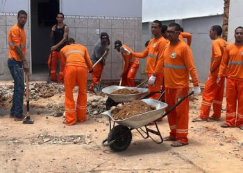 Detentos de Aimorés trabalham na ampliação de orfanato do município