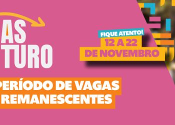 Abertas as inscrições para as vagas remanescentes da 5ª edição do Trilhas de Futuro