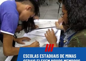 Escolas estaduais de Minas Gerais elegem novos membros para Colegiado Escolar