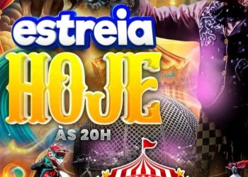 ESTRÉIA HOJE COLISEU CIRCUS EM SÃO JOÃO DEL REI