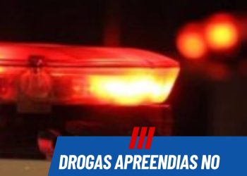 Drogas apreendias no bairro Guarda-Mor