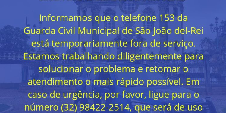 Comunicado Guarda Civil Municipal