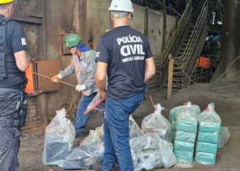 Polícia Civil de Minas incinera cerca de 1,8 tonelada de drogas em Divinópolis