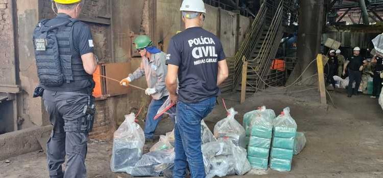 Polícia Civil de Minas incinera cerca de 1,8 tonelada de drogas em Divinópolis