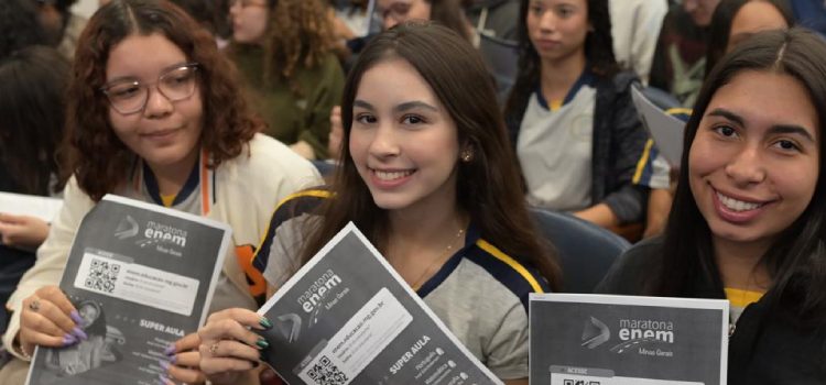Estudantes do ensino médio da rede estadual têm até sexta-feira (6/6) para se inscrever no Enem 2025