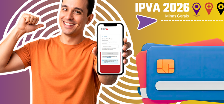 IPVA 2026: pagamento com cartão de crédito passa a ser opção no site da Secretaria de Estado de Fazenda
