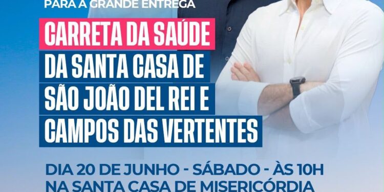 Carreta da Saúde da Santa Casa de São João del-Rei será entregue neste sábado e fortalece a prevenção ao câncer em Minas Gerais